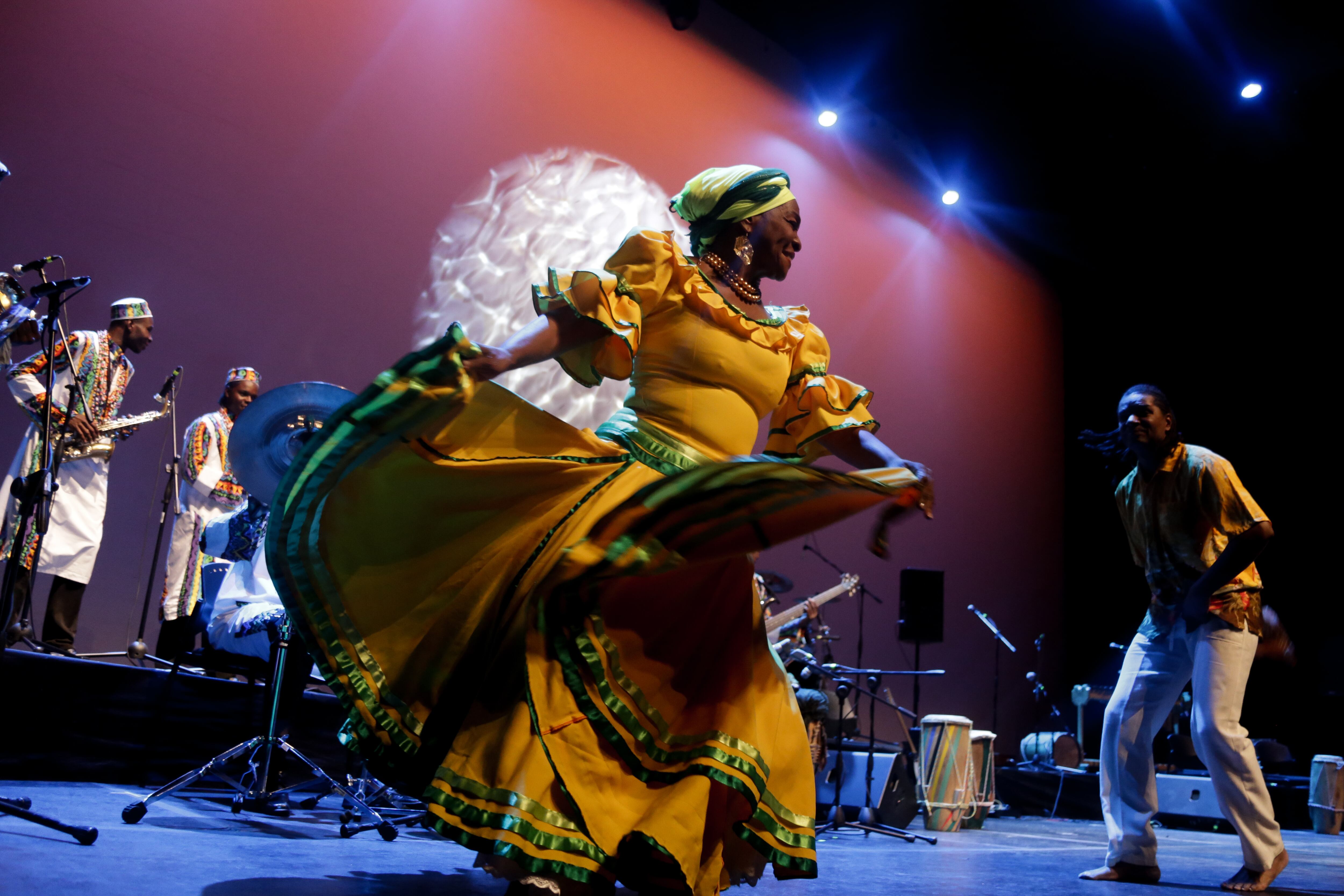 Danza típica del Pacífico / Foto Colprensa - Diego Pineda
