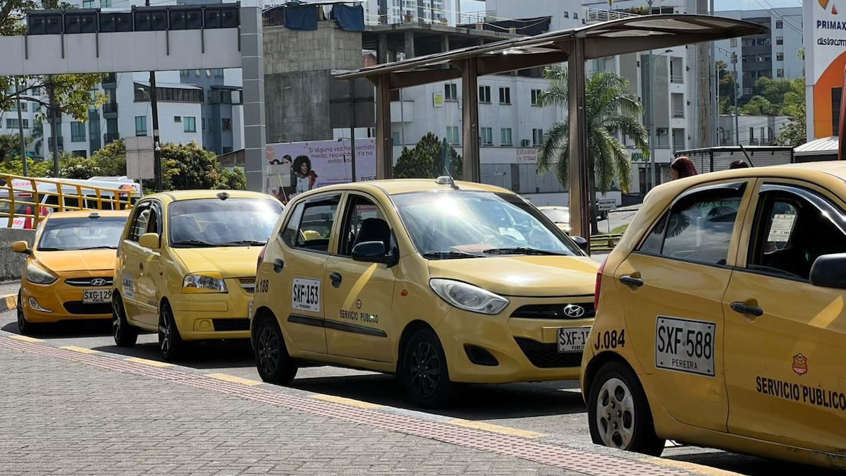 En Pereira ya rige la nueva tarifa mínima del servicio de taxi: $7.300