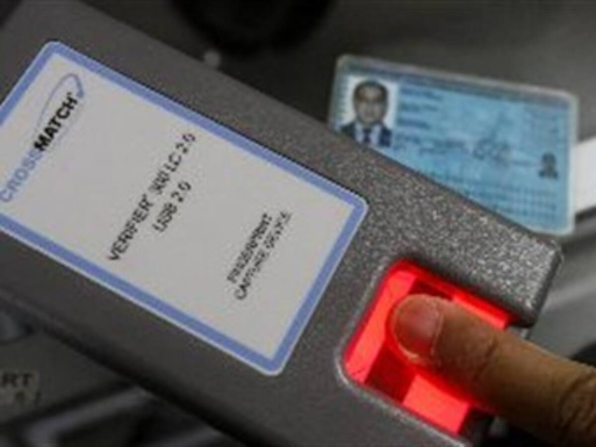 OEA detectó falencias en la identificación biométrica
