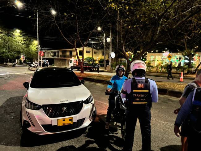 Operativos de movilidad en principales vías del municipios de Neiva