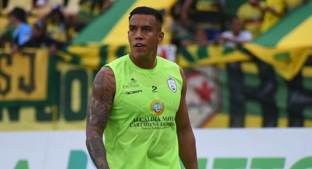 Cristian Flórez, jugador de Real Cartagena