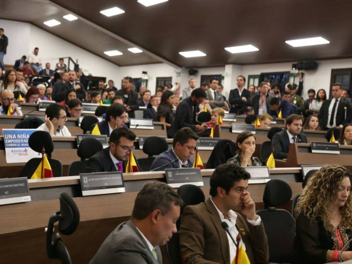 Concejales de Bogotá rechazaron que secretario de Seguridad no asistiera a debate