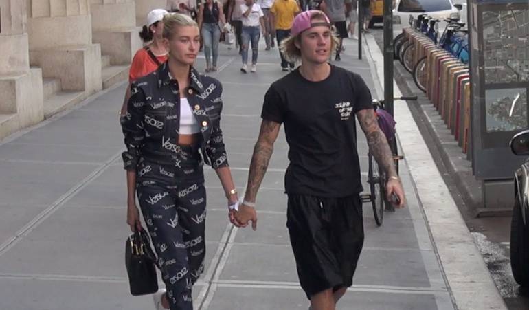 Hailey Baldwin  y Justin Bieber