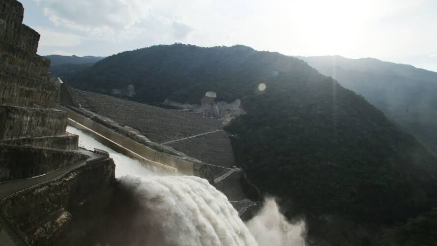 Obras en Hidroituango. Foto: Colprensa