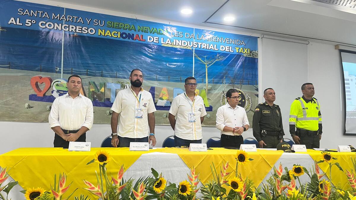 Más de 25 ciudades se reúnen en Santa Marta en el 5to Congreso de la Industria de Taxis