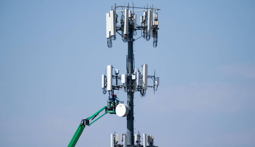 Torre de telecomunicaciones en Estados Unidos.    Foto: Getty 