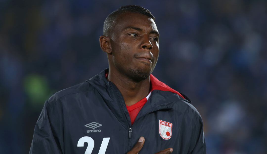 Jeisson Palacios disputó 40 partidos con la camiseta de Santa Fe.