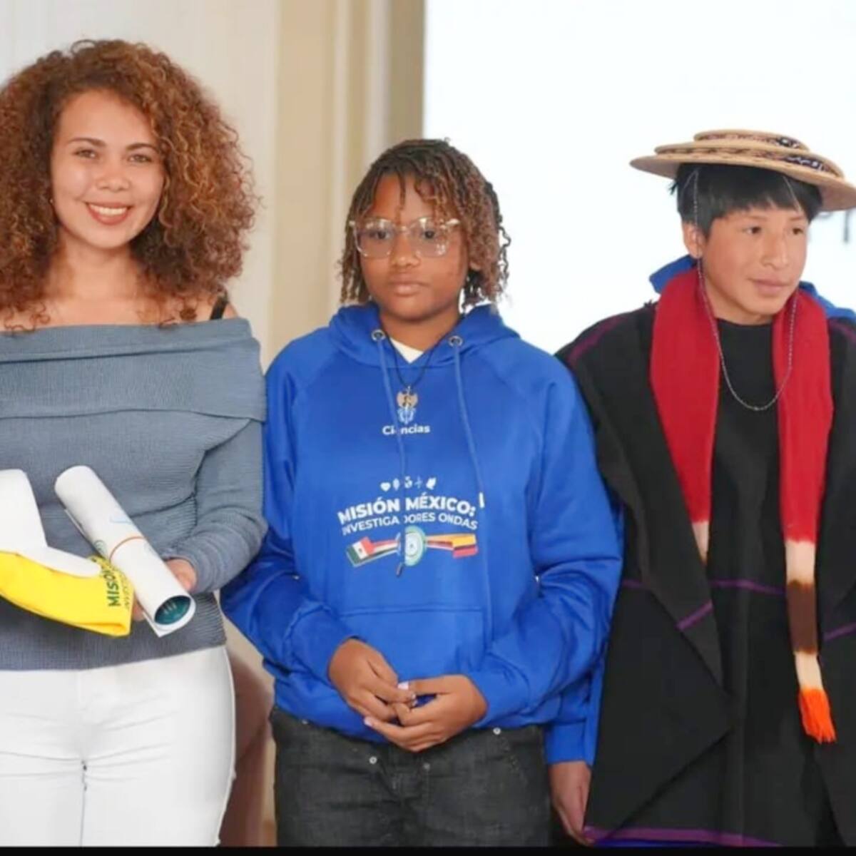 De María La Baja a México viajo estudiante a impulsar proyecto de desarrollo rural