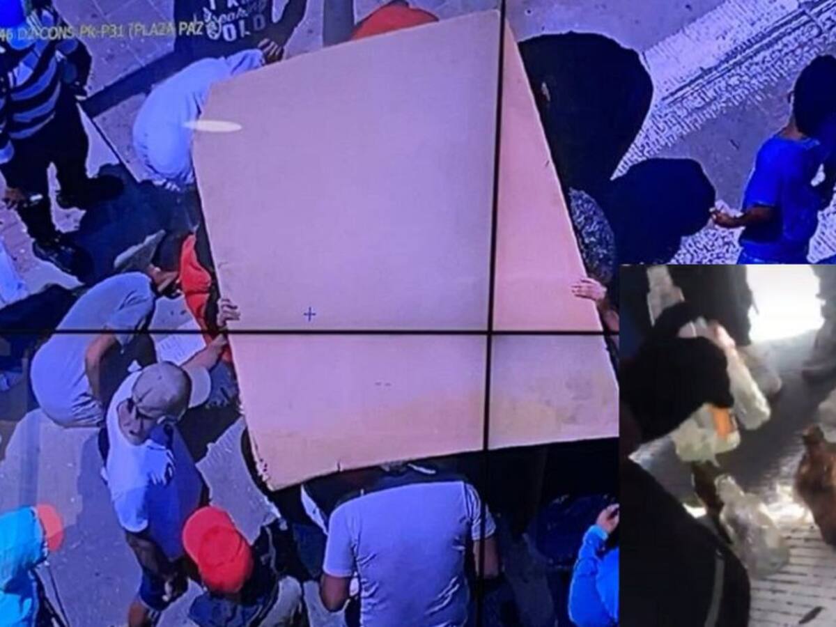 Encapuchados intentaron utilizar bombas molotov durante protestas