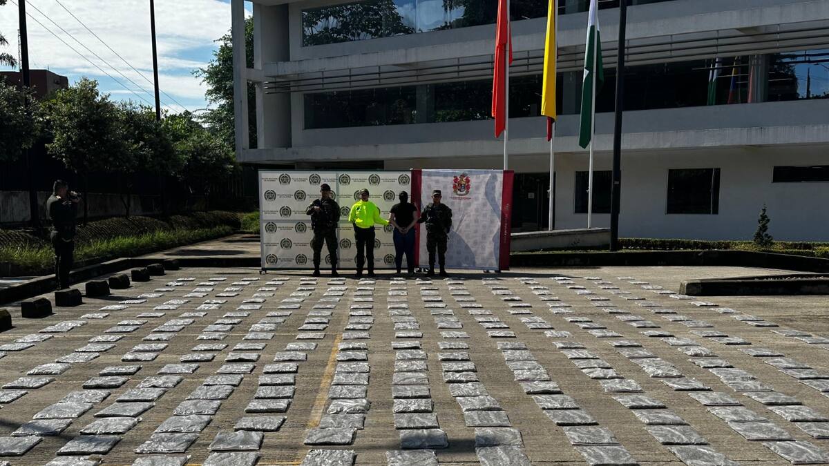 En Caquetá incautan más de 160 kilos de estupefacientes
