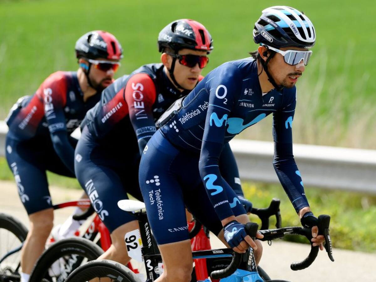 Iván Sosa, el mejor colombiano en el estreno de la Vuelta a Asturias