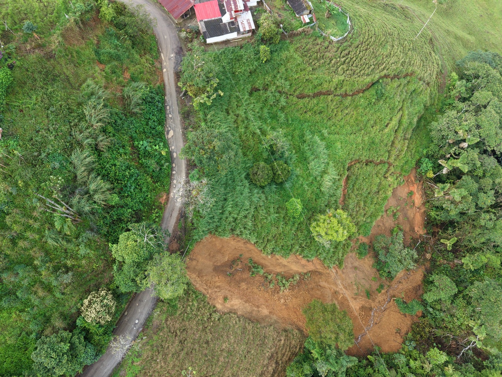 Afectaciones por el invierno en Risaralda (foto: Gobernación de Risaralda)