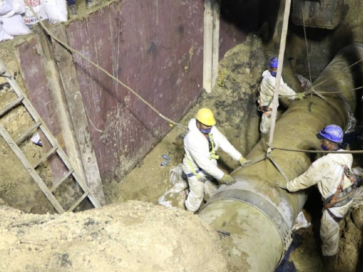 Restablecimiento de agua potable en Cartagena será a la hora estipulada