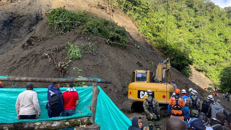 ¿Cómo avanzan las operaciones de búsqueda tras el derrumbe en la vía Risaralda-Chocó?