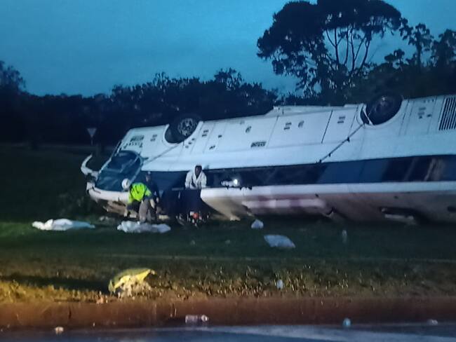 Dos muertos y 19 heridos dejó accidente de Tránsito en Antioquia