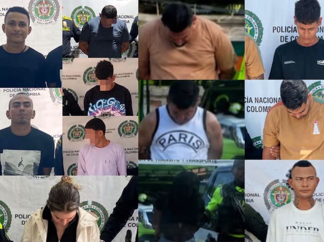 Seis allanamientos dejan 13 capturados de las ACSN en Santa Marta y Ciénaga. Foto: X Abelardo de la Espriella