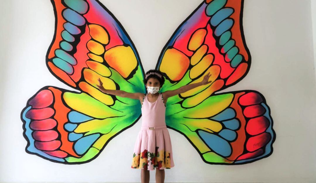 Niña cartagenera completa casi un año tras trasplante de Médula Ósea