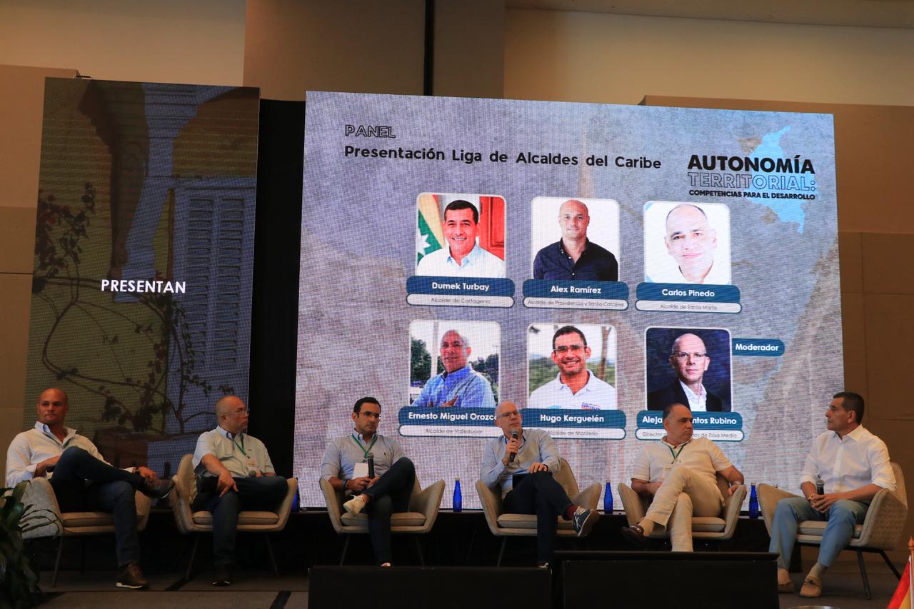 Mandatarios de todos los rincones del Caribe se reunieron para expresar su apoyo a la actualmente en construcción Ley de Competencias del Sistema General de Participaciones y a la Liga de Alcaldes del Caribe. | Foto: Prisa Media