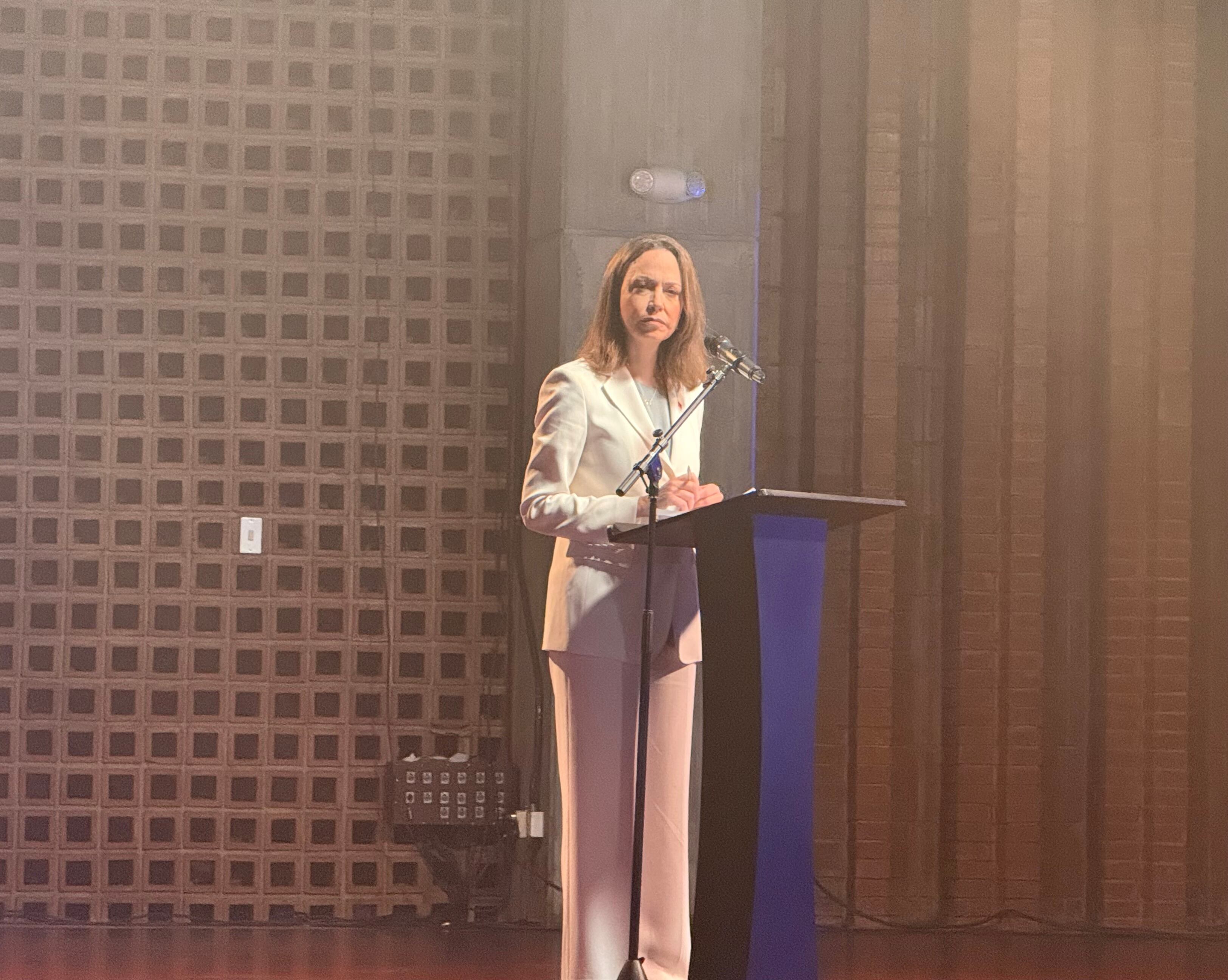 María Corina Machado. Foto: Caracol Radio.