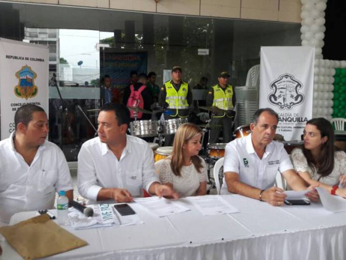 Con eucaristía, concejales de Barranquilla manifiestan 'Sí' a la paz