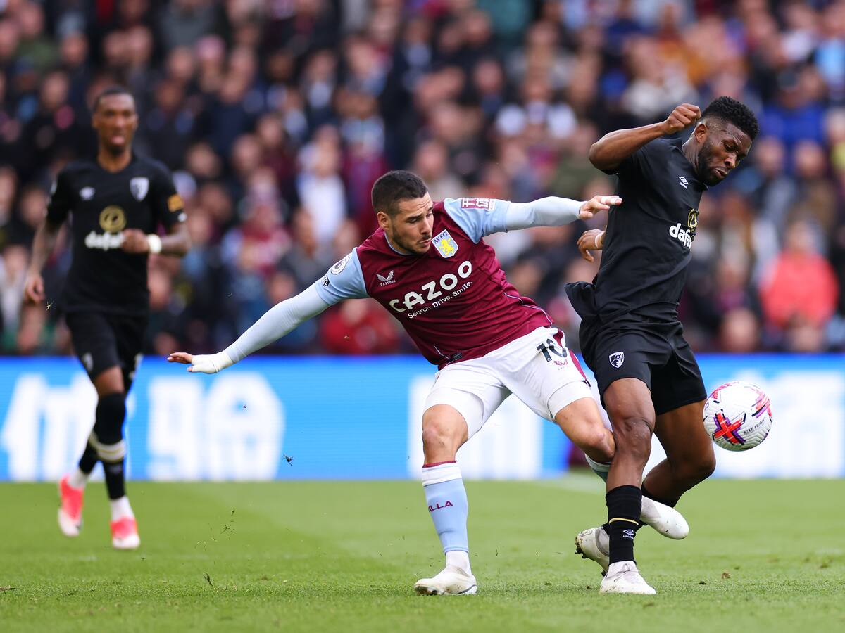 Lerma y Durán, con minutos en victoria del Aston Villa sobre el Bournemouth