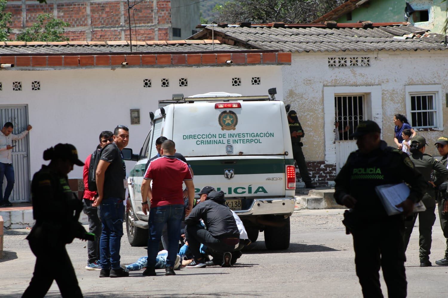 Homicidio en el barrio Cundinamarca, Cúcuta / Foto: Cortesía