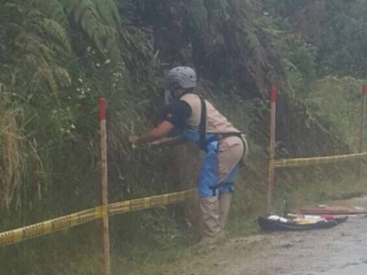 Inició el desminado humanitario en la frontera con Ecuador