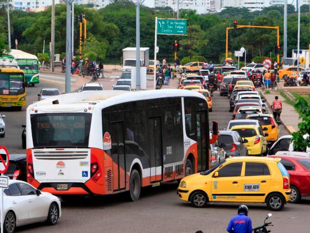Más del 50% de los cartageneros están insatisfechos con la movilidad: Cartagena Cómo Vamos