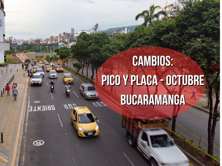 Cambios en el pico y placa de Bucaramanga / capital de Santander (Getty Images)