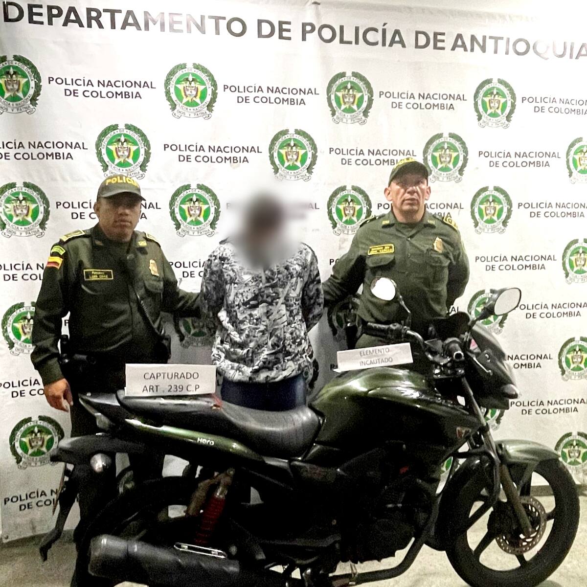 En La Ceja capturaron a un fletero y el alcalde pide que no lo dejen en libertad