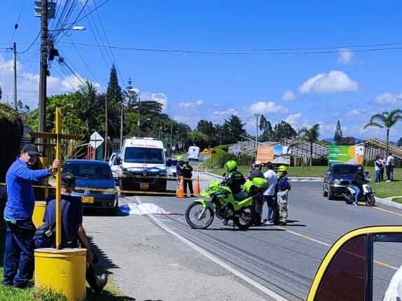 Doble homicidio en el Carmen de Viboral- foto Cortesía