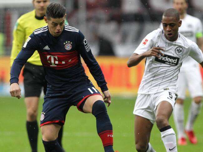 James Rodríguez volvió a disputar los 90 minutos en la victoria del Bayern