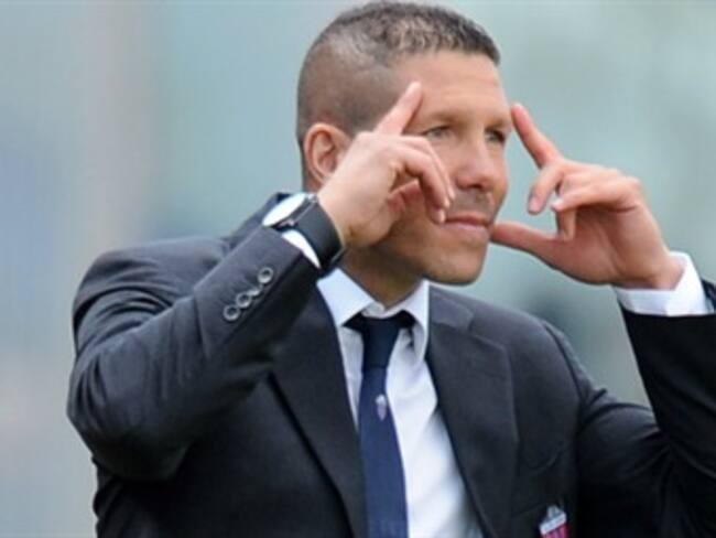 Simeone: 'No hablo de merecimientos sino de lo que hagamos en la cancha'