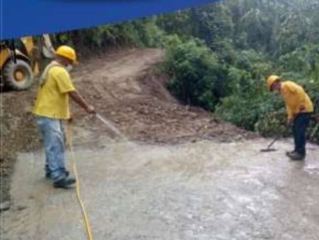 Está habilitado el puente sobre la quebrada Guaico en Pácora, Caldas