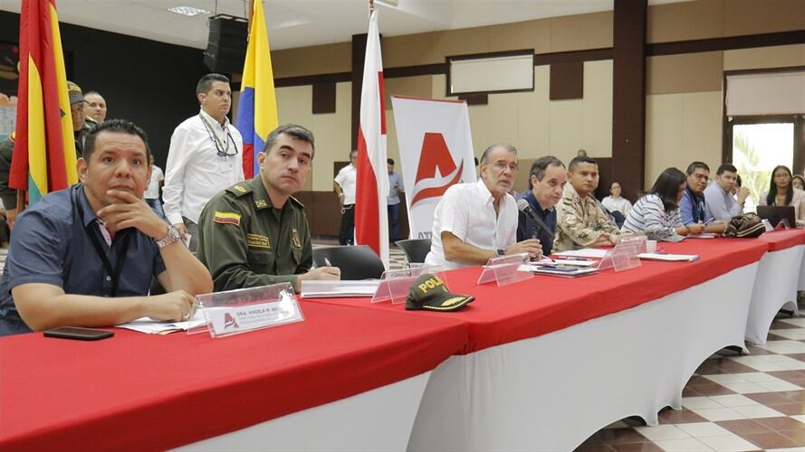 Se analizaron las condiciones de seguridad y las medidas de protección integral para los líderes sociales del Atlántico. Foto: Gobernación del Atlántico