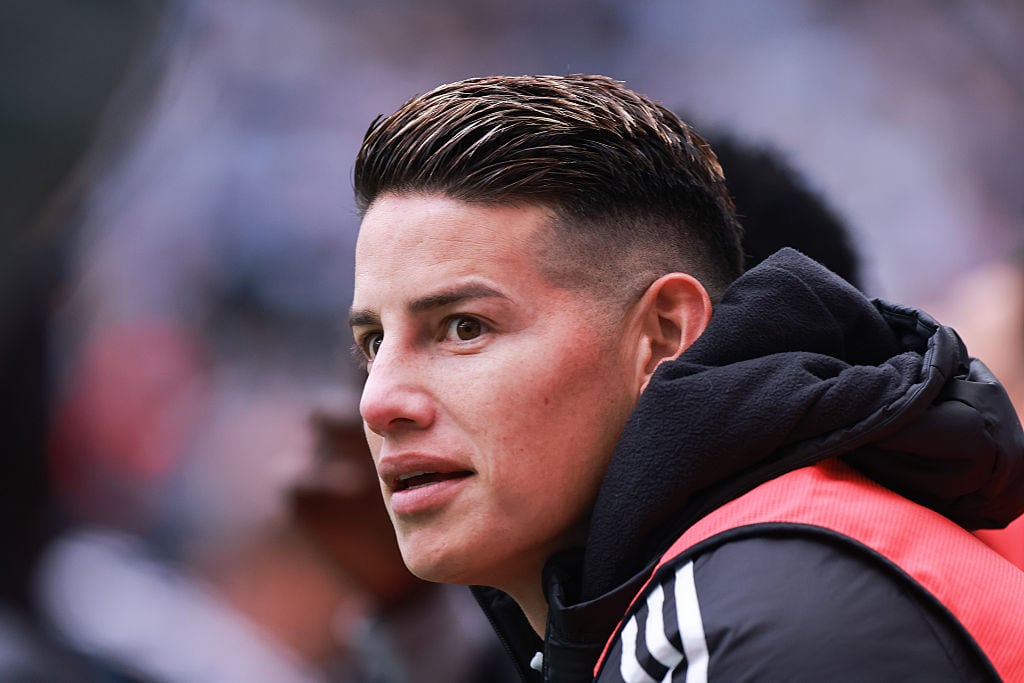 VANCOUVER, BRITISH COLUMBIA - MARCH 15: James Rodríguez #10 of Minnesota United FC looks on during the match against the Vancouver Whitecaps FC at BC Place on March 15, 2026 in Vancouver, British Columbia. (Photo by Elizabeth Ruiz Ruiz/Getty Images)