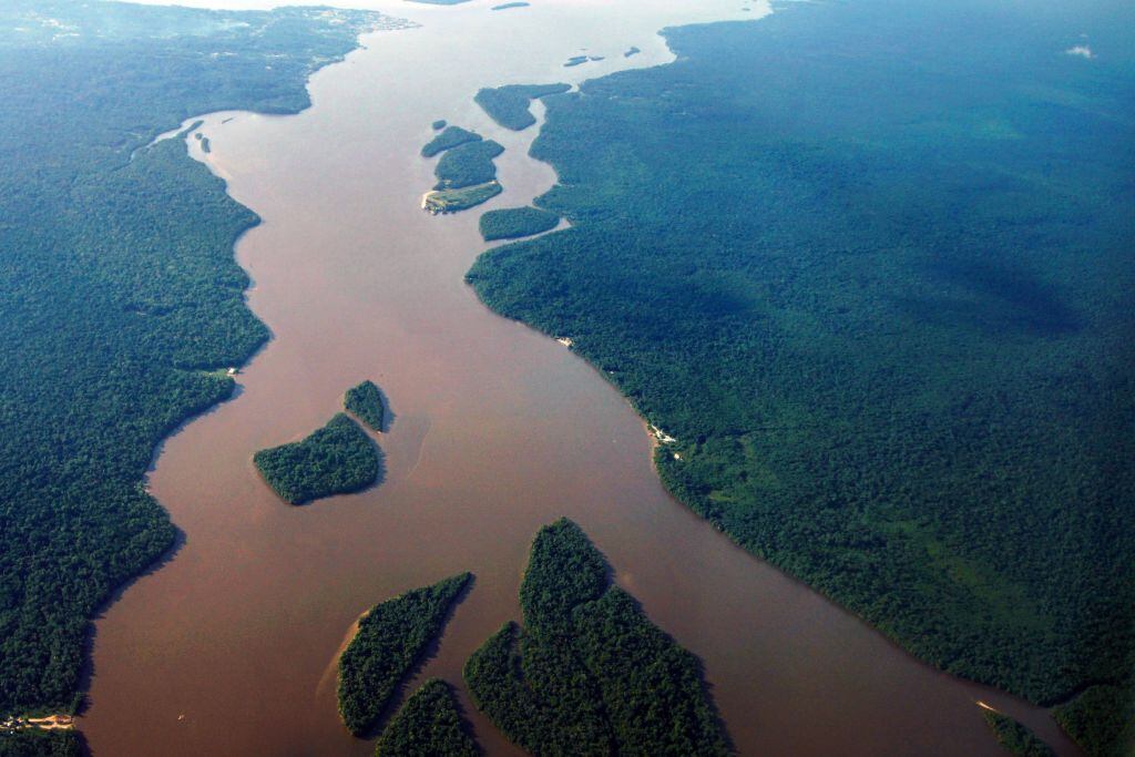 El Esequibo, la zona en disputa entre Venezuela y Guyana. Foto: Getty Images.