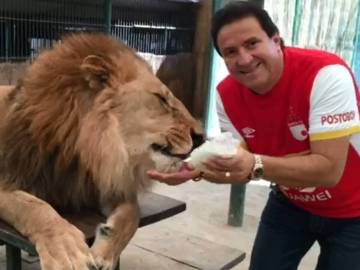 Presidente de Santa Fe alimenta el sueño del león