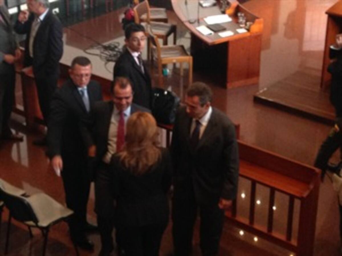 Óscar Iván Zuluaga en audiencia de chuzadas