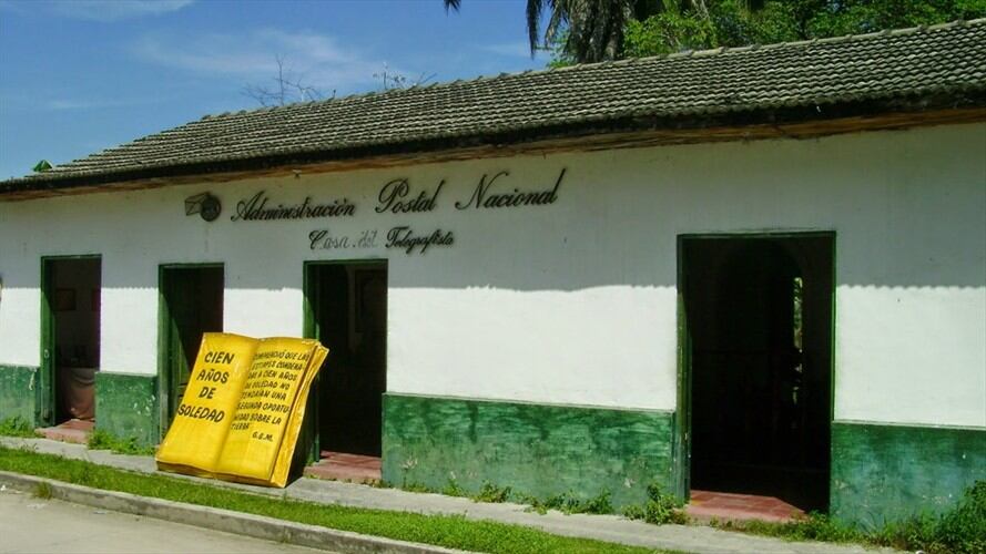 Casa del telegrafista de Aracataca fue declarada Patrimonio Nacional. Foto: Alcaldía de Aracataca