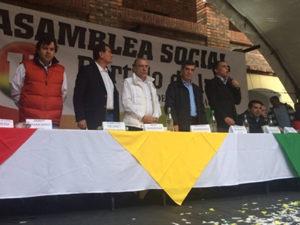 Rafael Pardo, candidato de La U a la Alcaldía de Bogotá