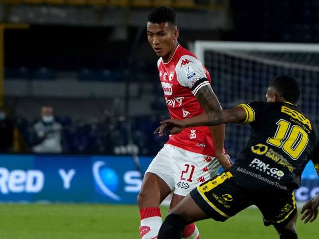 Francisco Meza, futbolista de Independiente Santa Fe