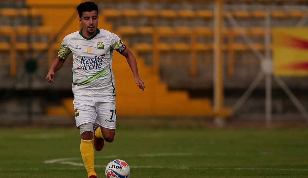 Sherman Cárdenas durante su segundo ciclo en el Atlético Bucaramanga.