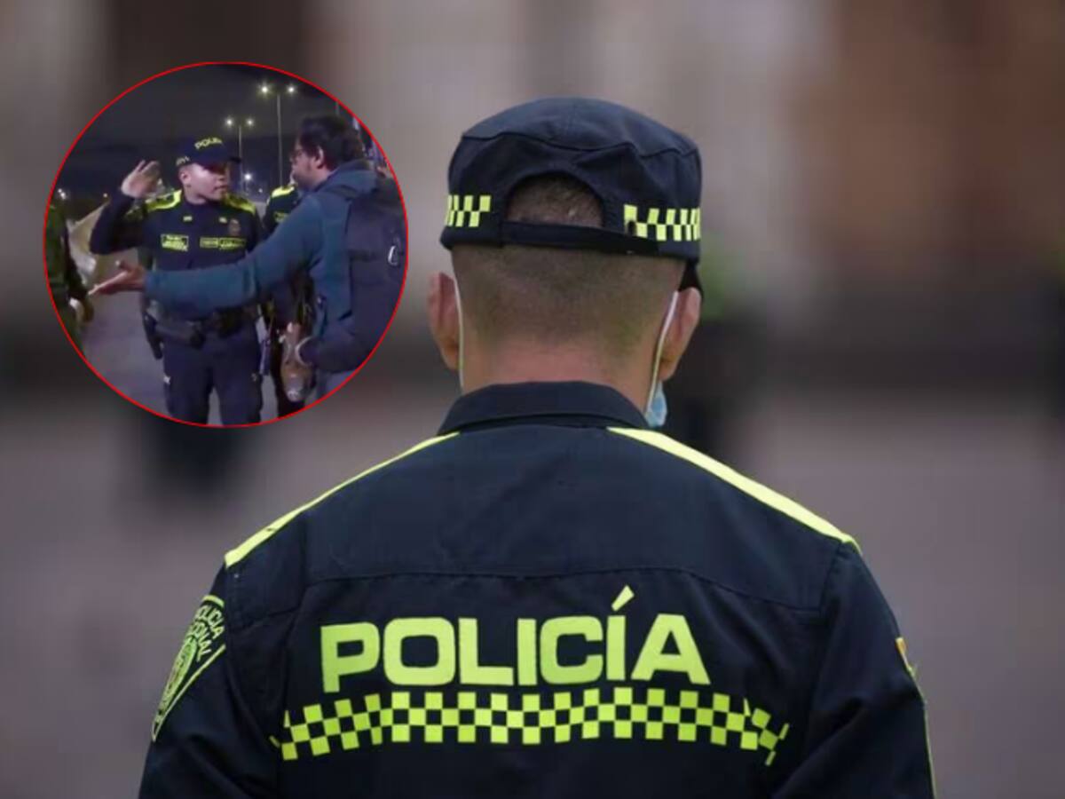 Retiran del cargo a uno de los policías señalados de agredir a periodista en Bogotá