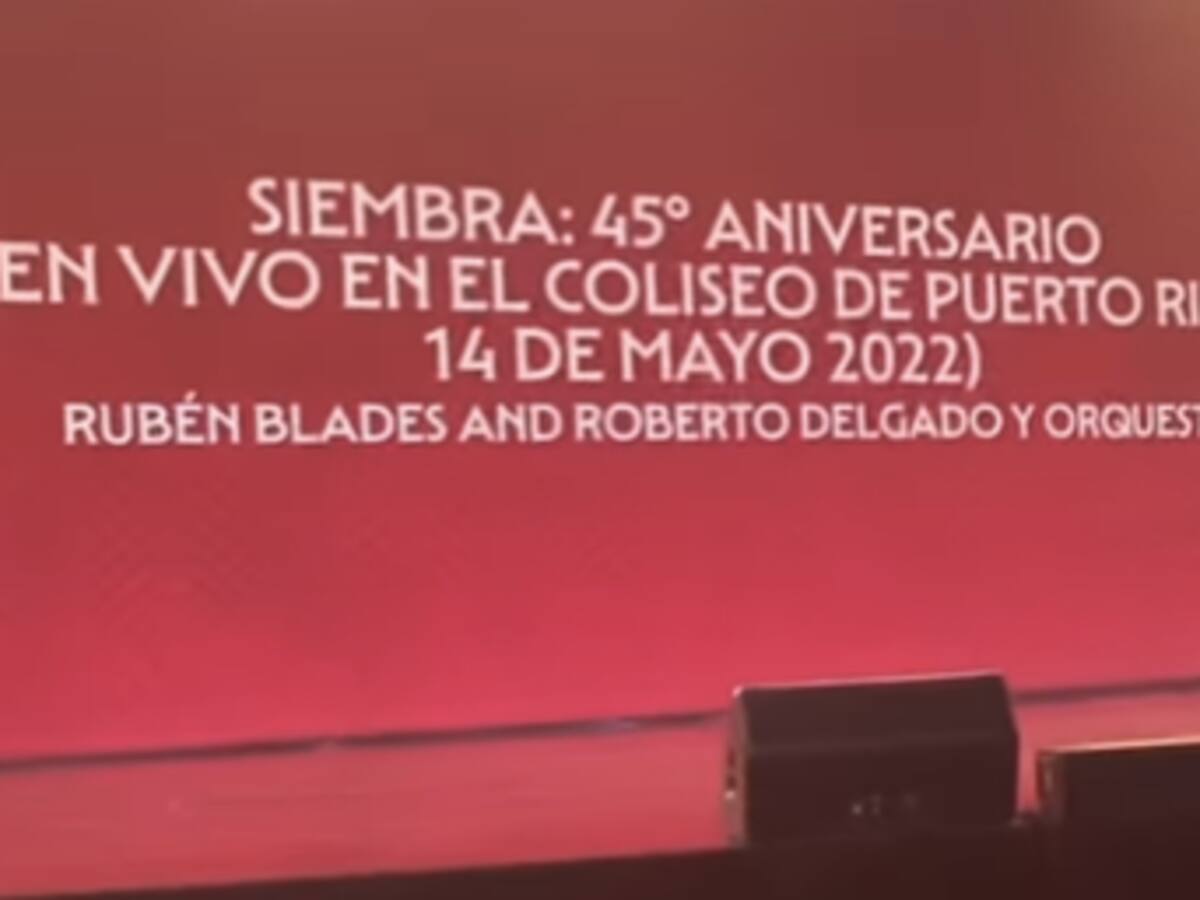 Ruben Blades recibe premio Grammy y reconoce a Willie Colón su aporte
