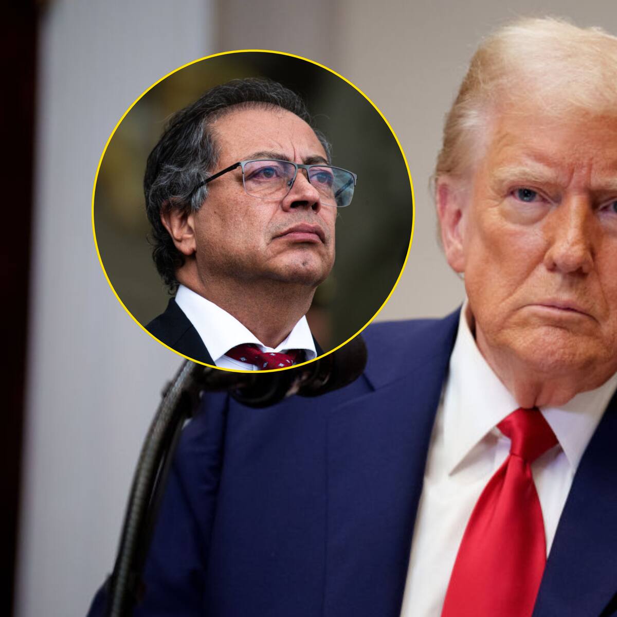 Trump: Petro será el siguiente, luego de Maduro, si no reduce la producción de cocaína