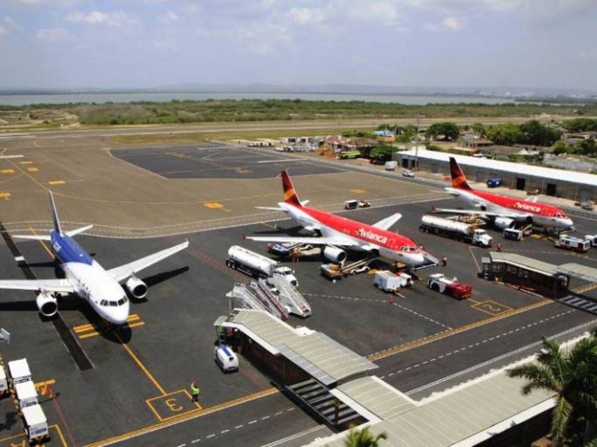 Durante un mes aeropuerto de Cartagena tendrá cierres escalonados por reparación de pista