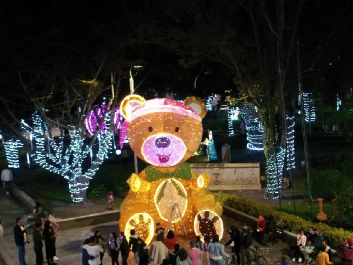 Un pesebre viviente se toma la navidad en Tenjo, Cundinamarca
