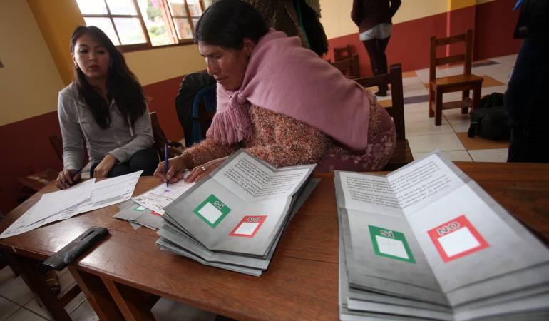 Gobierno califica de "empate técnico" los sondeos extraoficiales 