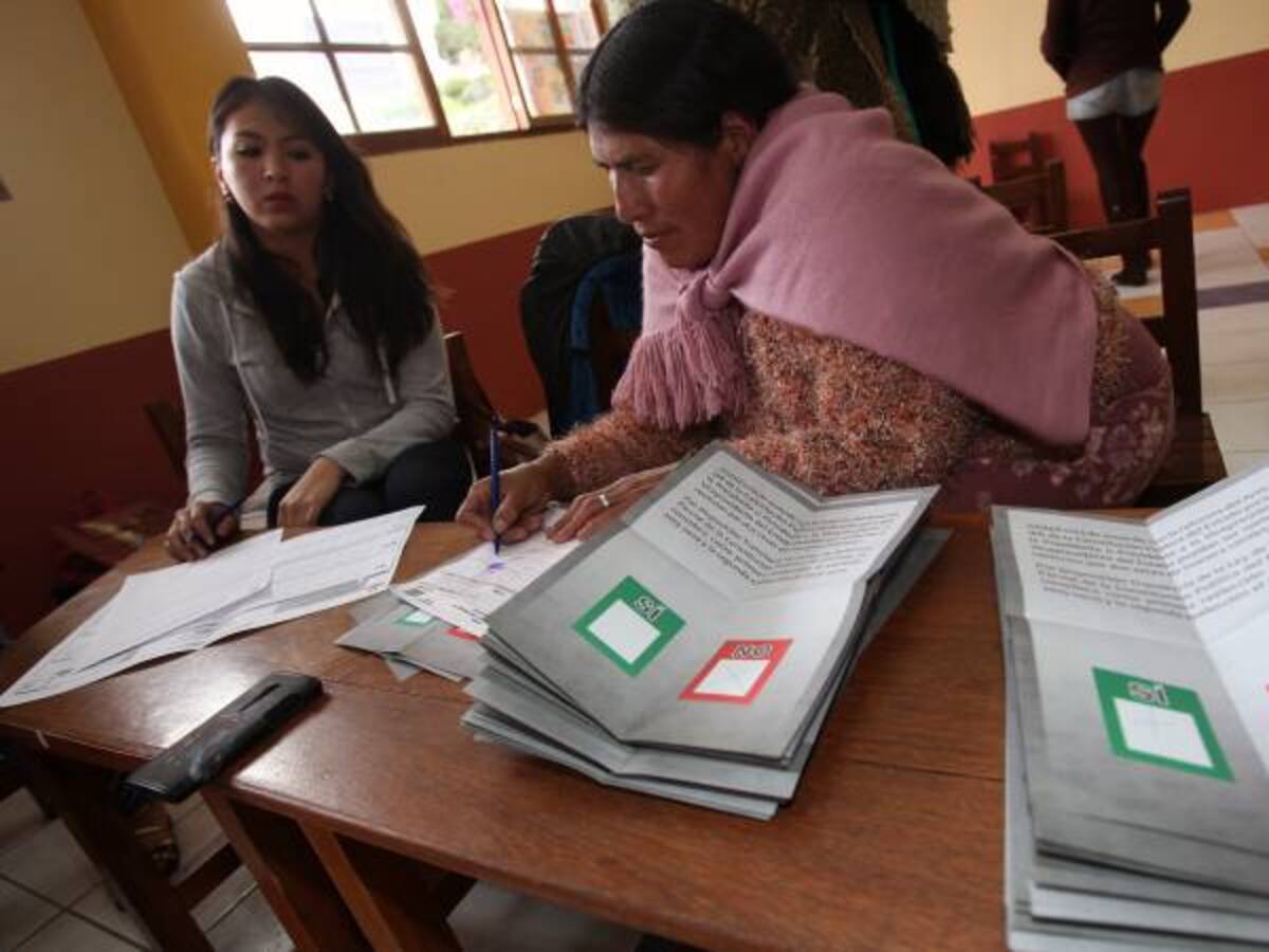 Referéndum por la reelección de Evo Morales divide a Bolivia